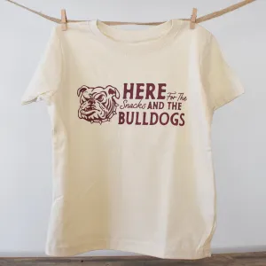 Snacks and Bulldogs Kid's Tee