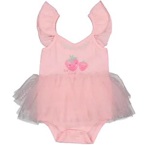 Strawberry Print Tutu