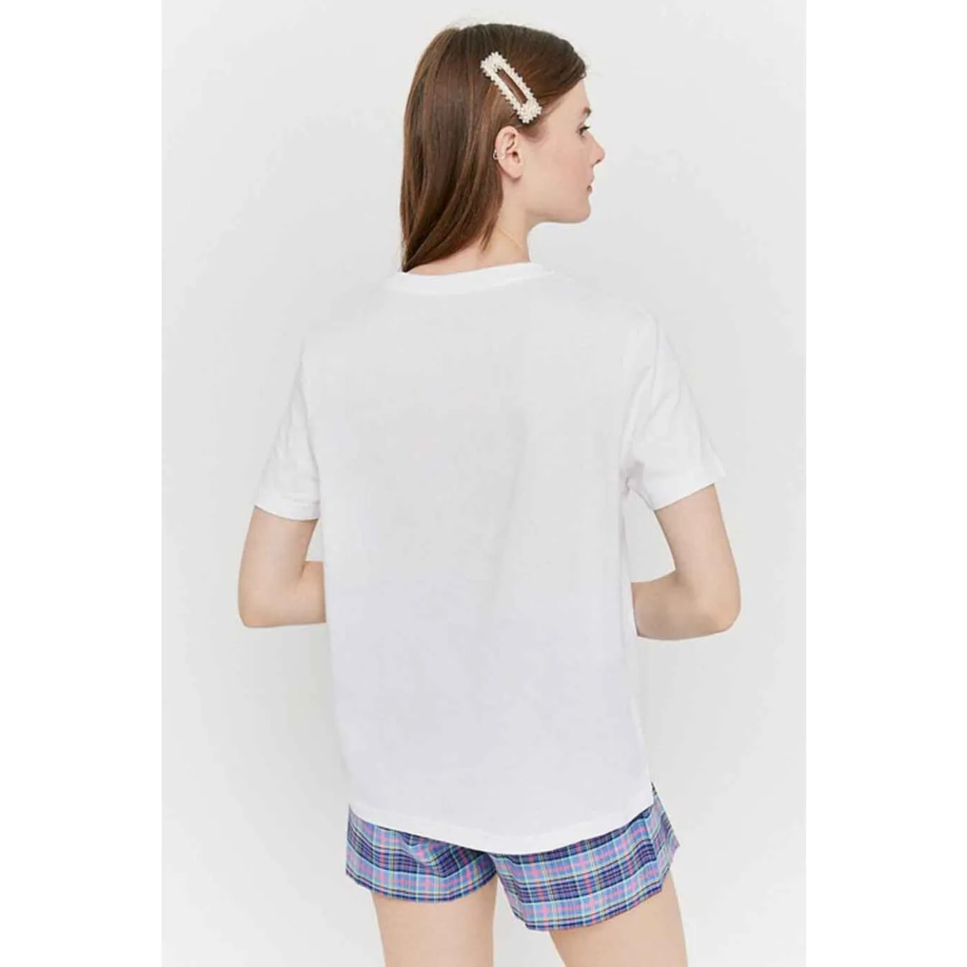 TW White Printed Tshirt
