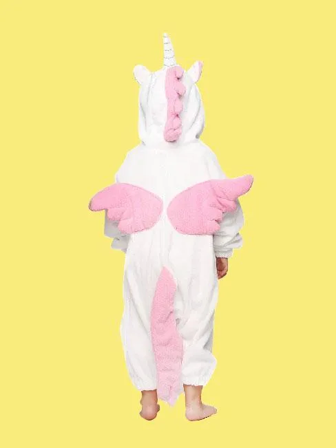 Unicorn Kids Kigurumi Onesies Hoodie Animal Pajamas costume