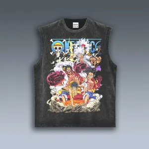 VINTAGE TANK TOP | MONKEY D. LUFFY 4.8