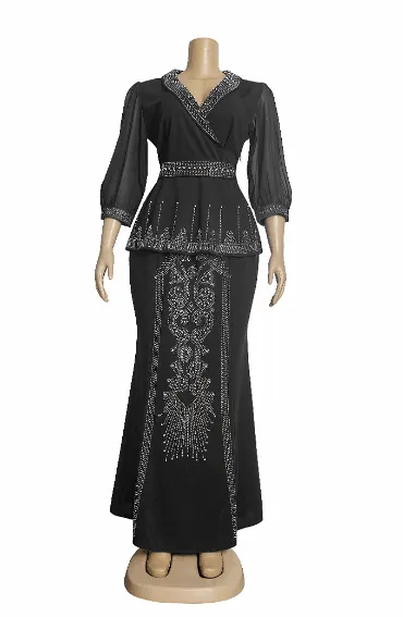 Women Ankara Wedding Party Gown Outfits