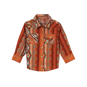 Wrangler Kid´s Rust Western Shirt